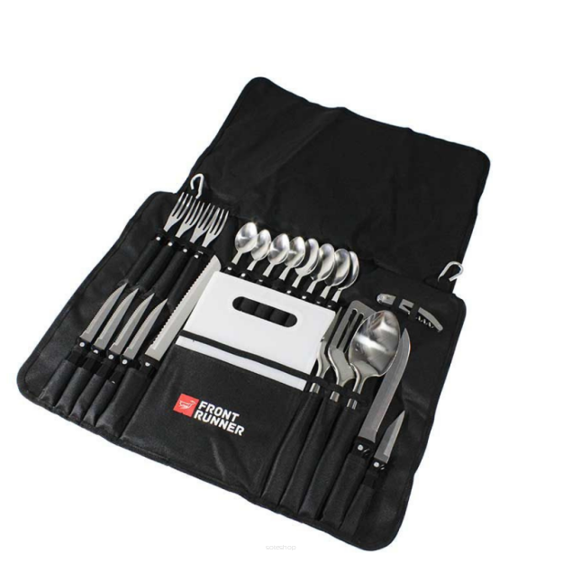 Zestaw przyborów kuchennych z pokrowcem Front Runner