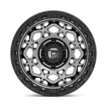 Felga aluminiowa D784 UNIT Gunmetal W/ Matte Black Ring FUEL - 2
