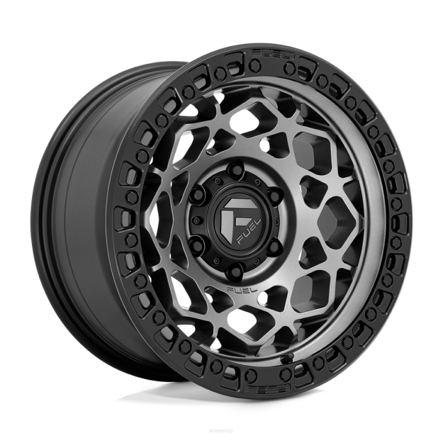 Felga aluminiowa D784 UNIT Gunmetal W/ Matte Black Ring FUEL