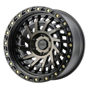 Felga aluminiowa 9x17" 5x127 ET-18 Matte Black Shredder Black Rhino - Jeep Wrangler JK 07-18