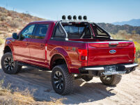 Progi Boczne Dominator D6 Go Rhino - Toyota Tacoma 05-19 Double Cab - 6