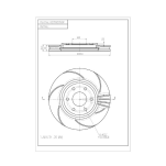 Tarcza hamulcowa wzmocniona Pedders - 2
