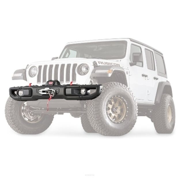 Mocowanie wyciągarki do fabrycznego stalowego zderzaka Warn