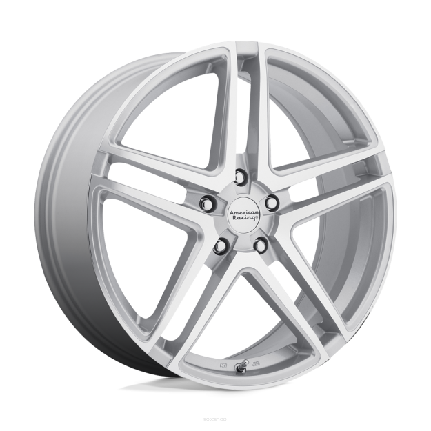 Felga aluminiowa AR907 Silver Machined AMERICAN RACING
