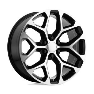 Felga aluminiowa PR176 Gloss Black Machined PERFORMANCE REPLICAS
