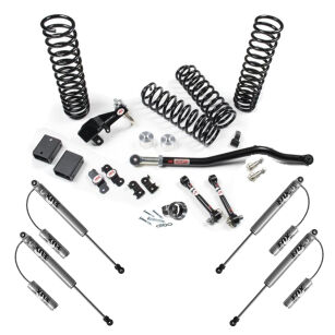 Zestaw zawieszenia JSPEC Lift 3,5" z amortyzatorami FOX 2.0 Performance Reservoir JKS - Jeep Wrangler JK 4 Drzwi 07-18