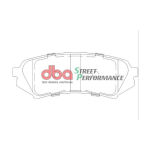 Zestaw hamulcowy tył DBA X-Gold Street Performance - 5