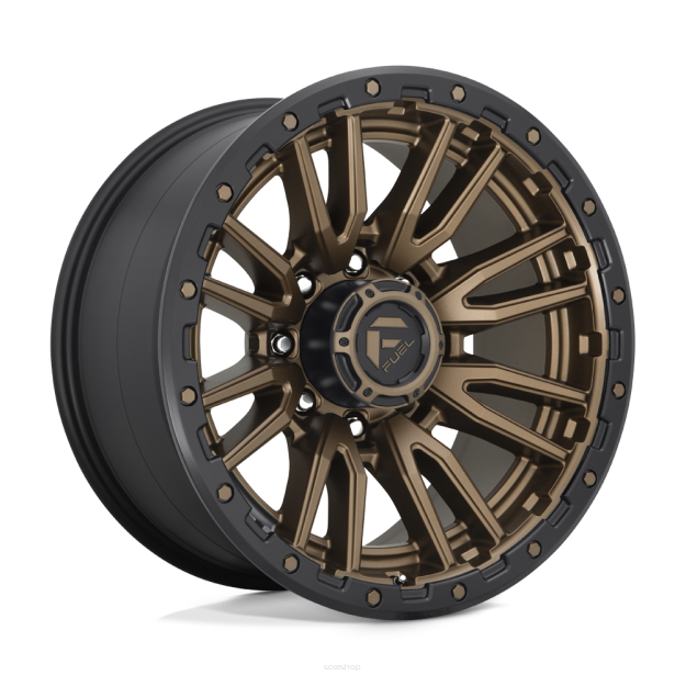 Felga aluminiowa D681 REBEL Matte Bronze Black Bead Ring FUEL