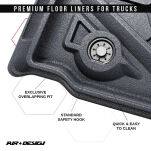 Dywaniki na podłogę przód i tył Air Design - 6