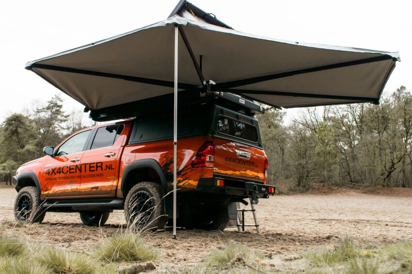 Markiza zadaszenie 270 Quick Pitch 2.6m lewa