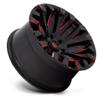 Felga aluminiowa D829 QUAKE Gloss Black Milled Red Tint FUEL - 2