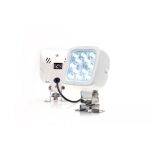 Lampa robocza z wyłącznikiem biała 696 W82 - 2