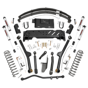 Zestaw zawieszenia Long Arm z amortyzatorami V2 Monotube Rough Country Lift 4,5"