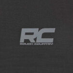 Komplet pokrowców na fotele neoprene black Rough Country - 2