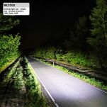 Pane Led Driving light bar - single row - bottom bracket, CREE leds - 9