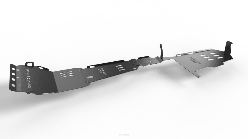 Komplet osłon podwozia OFFROAD Toyota Land Cruiser 100  J100  4.7 v8 1998-2007