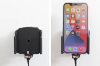 Uchwyt aktywny z kablem USB do Apple iPhone 12 Pro w futerale lub bez o wymiarach: 70-83 mm (szer.), 6-10 mm (grubość). - 6