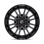 Felga aluminiowa D761 CLASH Gloss Black Milled FUEL - 3