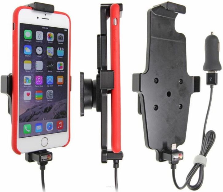 Uchwyt aktywny z kablem USB do Apple iPhone 6 Plus w futerale