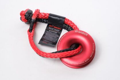 Saber Mini Ezy-Glide 5,000KG WLL Recovery Ring, Bag + 9000KG SaberPro Soft Shackle