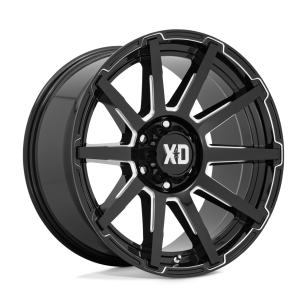 Felga aluminiowa XD847 OUTBREAK Gloss Black Milled XD SERIES