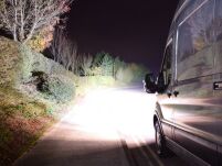 Zestaw dwóch lamp LAZER ST4 Evolution z systemem montażu w fabrycznym grillu - Ford Transit (2015 - 2019) - 2