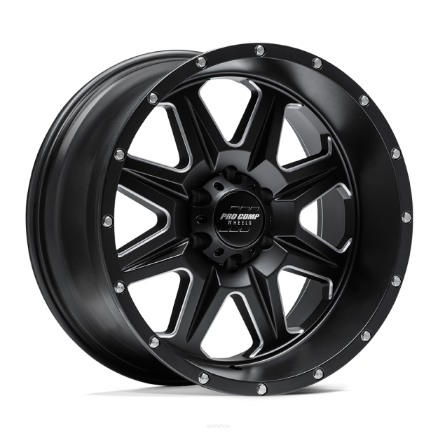 Felga aluminiowa PA63 RECON Satin Black Milled PRO COMP