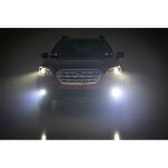 Lampy przeciwmgielne LED White DRL z mocowaniem Rough Country Black Series - 5