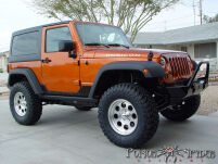 Osłony boczne aluminiowe POISON SPYDER - Jeep Wrangler JK - 2