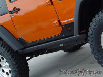 Osłony boczne aluminiowe POISON SPYDER - Jeep Wrangler JK - 3