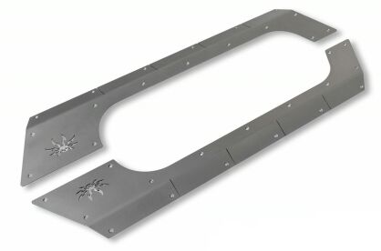 Osłony boczne aluminiowe POISON SPYDER - Jeep Wrangler JK