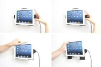 Uchwyt aktywny do instalacji na stałe do Apple iPad 4 & iPad z Retina - 7