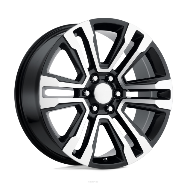 Felga aluminiowa PR182 Gloss Black Machined PERFORMANCE REPLICAS