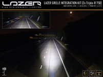 Zestaw dwóch lamp LAZER TRIPLE-R 750 (Gen2) z systemem montażu w fabrycznym grillu - Ford Transit (2019 -) - 4