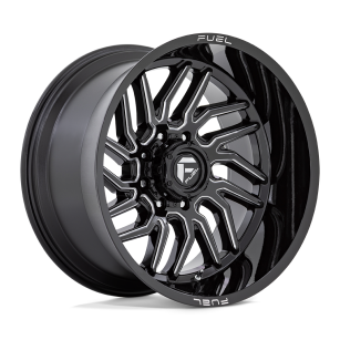 Felga aluminiowa D807 HURRICANE Gloss Black Milled FUEL