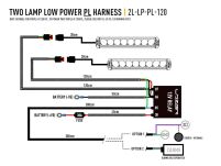 Zestaw dwóch lamp LAZER TRIPLE-R 750 (Gen2) z systemem montażu w fabrycznym grillu - VW T6 (2016 -) - 11