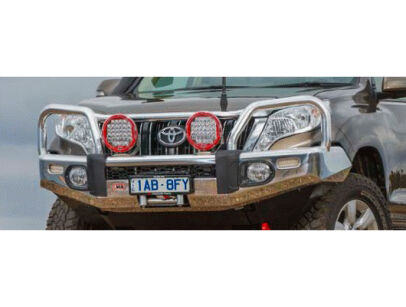Zderzak chromowany pod wyciagarkę z orurowaniem ARB - Toyota Land Cruiser Prado 150