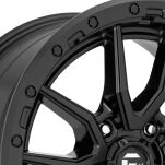 Felga aluminiowa D679 Rebel 5 Matte Black Fuel - 4