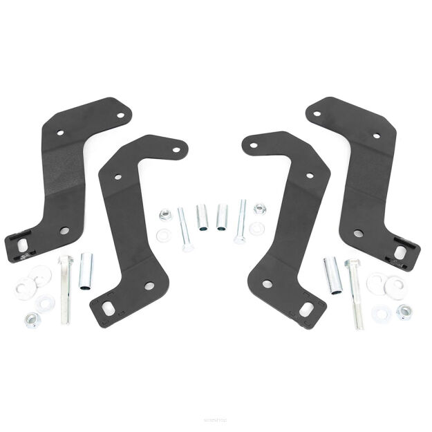 Relokacja mocowania przednich wahaczy Rough Country - Jeep Gladiator JT