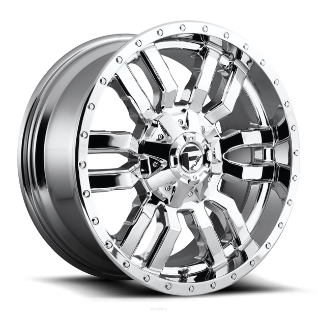 Felga aluminiowa D631 SLEDGE Chrome Plated FUEL