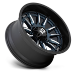 Felga aluminiowa XD865 PHOENIX Metallic Blue Milled W/ Black Lip XD SERIES - 3