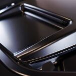 Maska stalowa matte black przód OFD Bicaz - 10