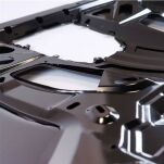 Maska stalowa matte black przód OFD Bicaz - 5