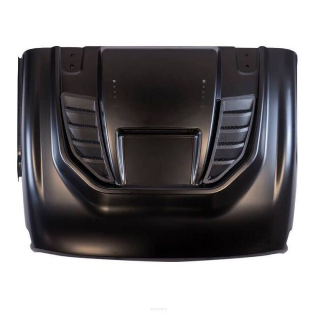 Maska stalowa matte black przód OFD Bicaz