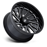 Felga aluminiowa MO811 COMBAT Gloss Black Milled MOTO METAL - 3