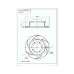 Tarcza hamulcowa wzmocniona Pedders - 2