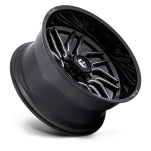 Felga aluminiowa D807 HURRICANE Gloss Black Milled FUEL - 3