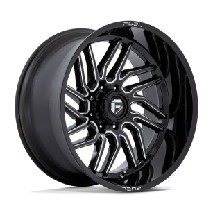 Felga aluminiowa D807 HURRICANE Gloss Black Milled FUEL