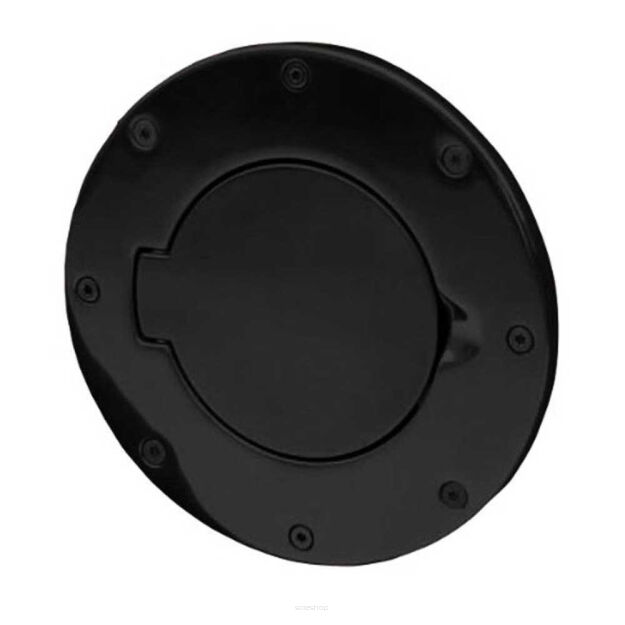 Klapka wlewu paliwa aluminiowa black Smittybilt