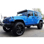 Felga aluminiowa D556 Coupler Matte Black/Double Dark Tint Fuel - 7